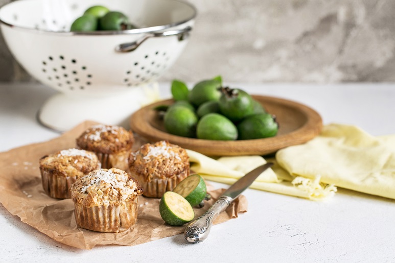 Best Feijoa Muffin Recipe Twisted Citrus