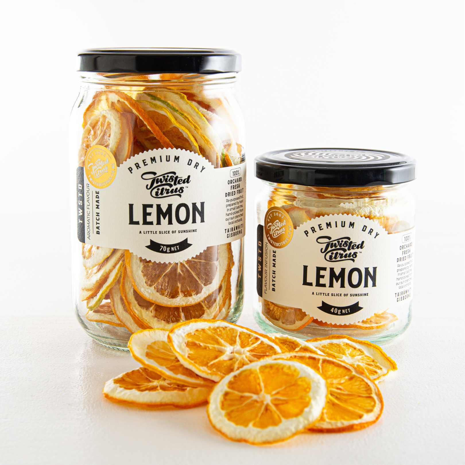 Buy Twisted Dried Fruit - Lemon Online NZ - Twisted Citrus