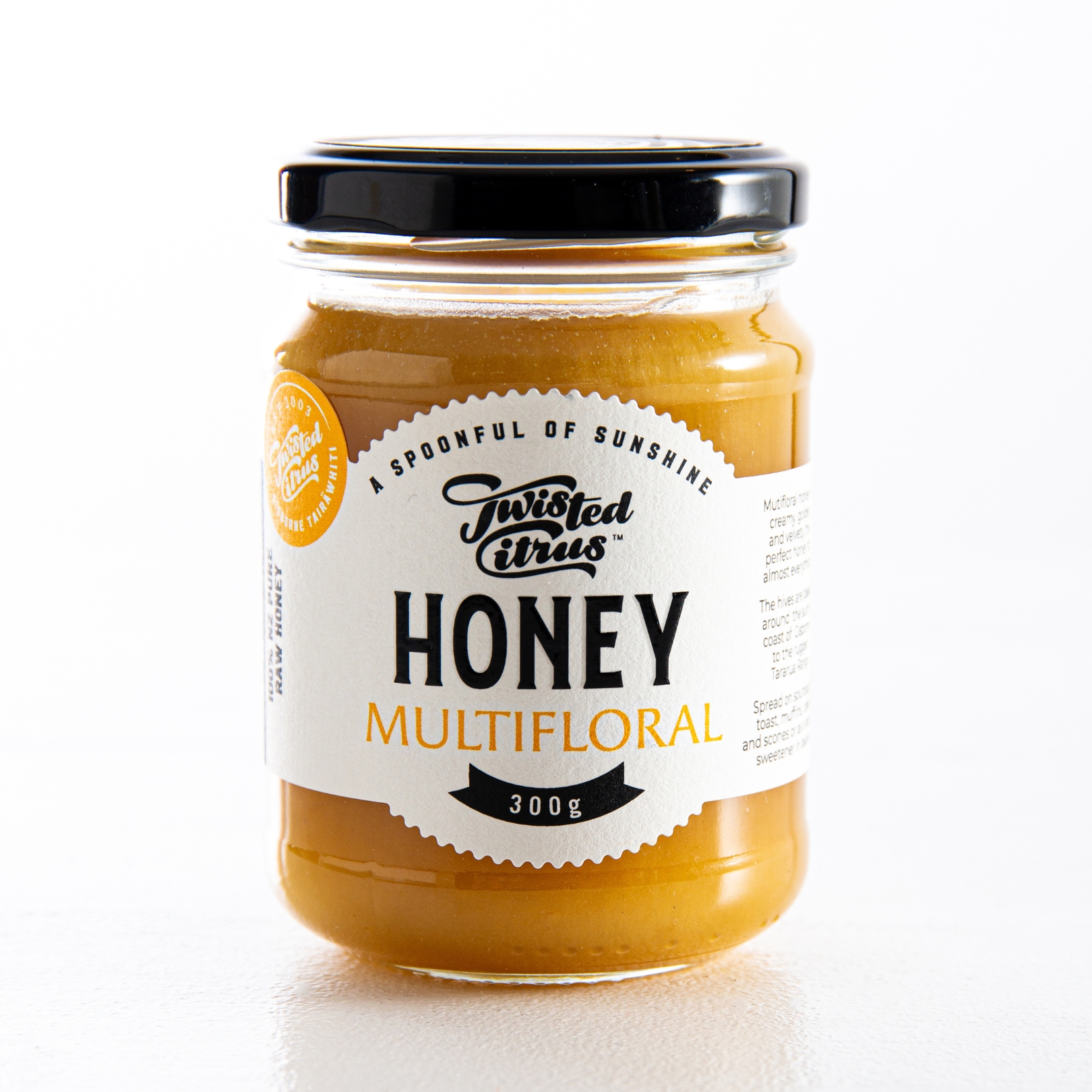 Buy Multifloral Honey Online NZ - Twisted Citrus